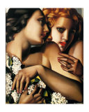 Spring, c.1930 Prints by Tamara de Lempicka