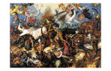 The Fall of the Rebel Angels, c.1562 Affiches par Pieter Bruegel the Elder