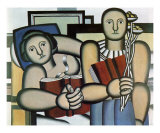 La Lecture, c.1924 Poster par Fernand Leger