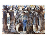 Le Bois des Autodestructeurs Poster by William Blake