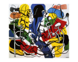 Les Belles Cyclistes, c.1944 Posters by Fernand Leger