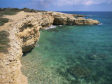 Rock Formations Along South Eastern Shore of the Island of Koufounissia, Lesser Cyclades, Greece Photographic Print by Richard Ashworth