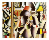 Les Acrobates dans le Cirque, c.1918 Prints by Fernand Leger
