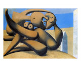 Figure by the Sea, c.1931 Láminas por Pablo Picasso Figure by the Sea, c.1931 Láminas por Pablo Picasso