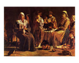 Famille de Paysans Affiches par Louis Le Nain