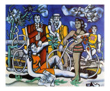 Les Loisirs, c.1948 Kunstdrucke von Fernand Leger
