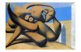 Figure by the Sea, c.1931 Láminas por Pablo Picasso Figure by the Sea, c.1931 Láminas por Pablo Picasso