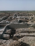 The Ruins at the Archaeological Site of Mohenjodaro, Indus Valley Civilisation, Pakistan Photographic Print by Richard Ashworth