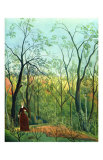 The Border of a Forest, c.1886 Affiche par Henri Rousseau