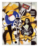 La Joconde aux Clefs, c.1930 Prints by Fernand Leger