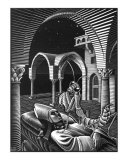 Dream, c.1935 Posters par M. C. Escher