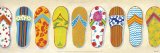 Flip Flops Art by Karen Dupré