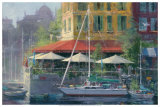 Dockside Cafe Prints by James Coleman