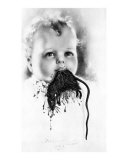 Freud's Perverse Polymorph (Bulgarian Child Eating a Rat), c.1939 Affiches par Salvador Dalí