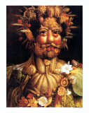 Frühling Poster von Giuseppe Arcimboldo