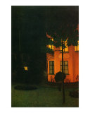 La Maison Rose, c.1892 Art par William Degouve De Nuncques