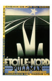 Adolphe Mouron Cassandre - L'etoile du Nord, c.1927 - Reprodüksiyon