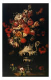 Fleurs dans un Grand Vase d'Orfe`vrerie Posters Fleurs dans un Grand Vase d'Orfe`vrerie Posters