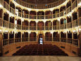 Teatro Torti, Within the Gothic Shell of Former Palazzo Dei Consoli, Umbria Photographic Print by Richard Ashworth