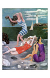 The Bathers, c.1918 Affiches par Pablo Picasso