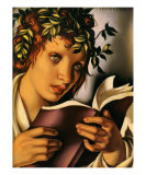 Graziela Print by Tamara de Lempicka Graziela Print by Tamara de Lempicka