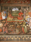 Mural Paintings, Chehel Sotoun, Isfahan, Iran, Middle East Fotografie-Druck von Richard Ashworth