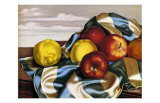 Still Life with Apples and Lemons Affiches par Tamara de Lempicka