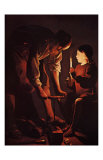 St Joseph Charpentier Posters par Georges de La Tour