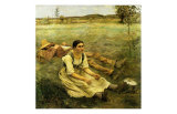 Lepage, Les Foins, c.1885 Print by Jules Bastien-Lepage