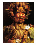 Spring Posters by Giuseppe Arcimboldo