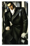 Tadeusz Lempicki, c.1928 Poster by Tamara de Lempicka
