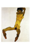 Nu Masculin Assis I, c.1910 Posters par Egon Schiele