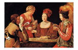 Le Tricheur a l'As de Tre`fle Posters par Georges de La Tour