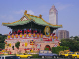 City Gate on Chungshan Road, Taipei, Taiwan Lámina fotográfica por Charles Bowman