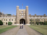 Trinity College, Cambridge, Cambridgeshire, England, United Kingdom Fotografisk trykk av Steve Bavister Trinity College, Cambridge, Cambridgeshire, England, United Kingdom Fotografisk trykk av Steve Bavister