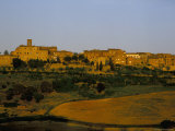Walled Hill Village at Dusk, Casole d'Elsa, Tuscany, Italy Photographic Print by Pearl Bucknall Walled Hill Village at Dusk, Casole d'Elsa, Tuscany, Italy Photographic Print by Pearl Bucknall