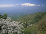 Mount Etna, Island of Sicily, Italy, Mediterranean Photographic Print by N A Callow