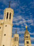 Basilica Fourviere, Lyons, Rhone, France Photographie par Charles Bowman