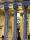 National Gallery at Dusk, Trafalgar Square, London, England, United Kingdom Photographic Print by Charles Bowman
