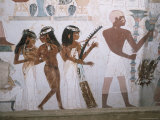 Tomb of Nakht, Valley of the Nobles, Thebes, Unesco World Heritage Site, Egypt, North Africa, Afric Lámina fotográfica por Richard Ashworth