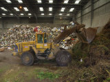 Waste Disposal Depot, England, United Kingdom Photographic Print by Charles Bowman