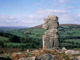 Bowerman's Nose, Dartmoor, Devon, England, United Kingdom Fotografisk trykk av Cyndy Black Bowerman's Nose, Dartmoor, Devon, England, United Kingdom Fotografisk trykk av Cyndy Black