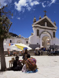 Charles Bowman - Copacabana, Lake Titicaca, Bolivia, South America Fotografická reprodukce