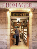 Cheese Shop, Paris, France Photographic Print by Charles Bowman