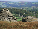 Granite Rocks, Dartmoor, Devon, England, United Kingdom Fotografisk trykk av Cyndy Black Granite Rocks, Dartmoor, Devon, England, United Kingdom Fotografisk trykk av Cyndy Black