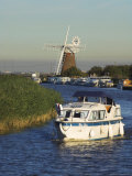 Tunstall Windmill, River Bure, Norfolk, England, United Kingdom Photographic Print by Charles Bowman