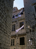 Washing Lines, Old Town, Dubrovnik, Croatia Fotografisk trykk av Nelly Boyd