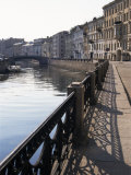 Canal Scene, St. Petersburg, Russia Fotografisk trykk av Charles Bowman