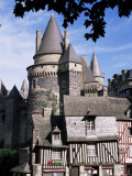 Vitre, Ille-Et-Vilaine, Brittany, France Photographic Print by Michael Busselle