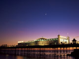 Brighton Pier at Twilight, Brighton, Sussex, England, United Kingdom Photographic Print by Jean Brooks